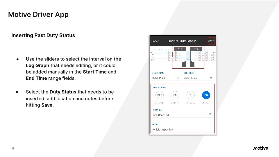 Motive Driver App - Cx Onboarding