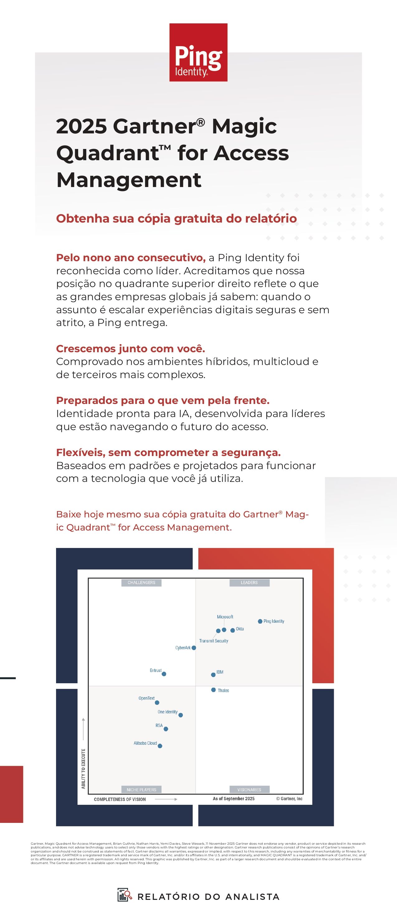 2025 Gartner® Magic Quadrant™ for Access Management