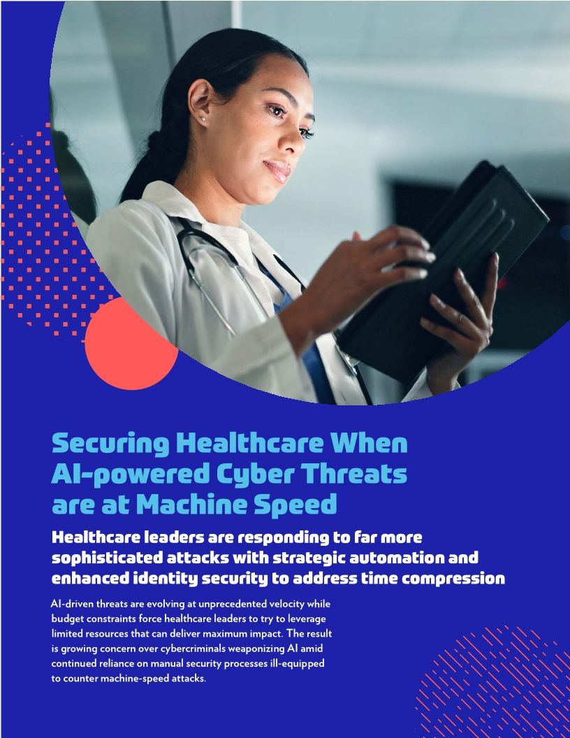 Securing Healthcare When AI-powered Cyber Threats are at Machine Speed