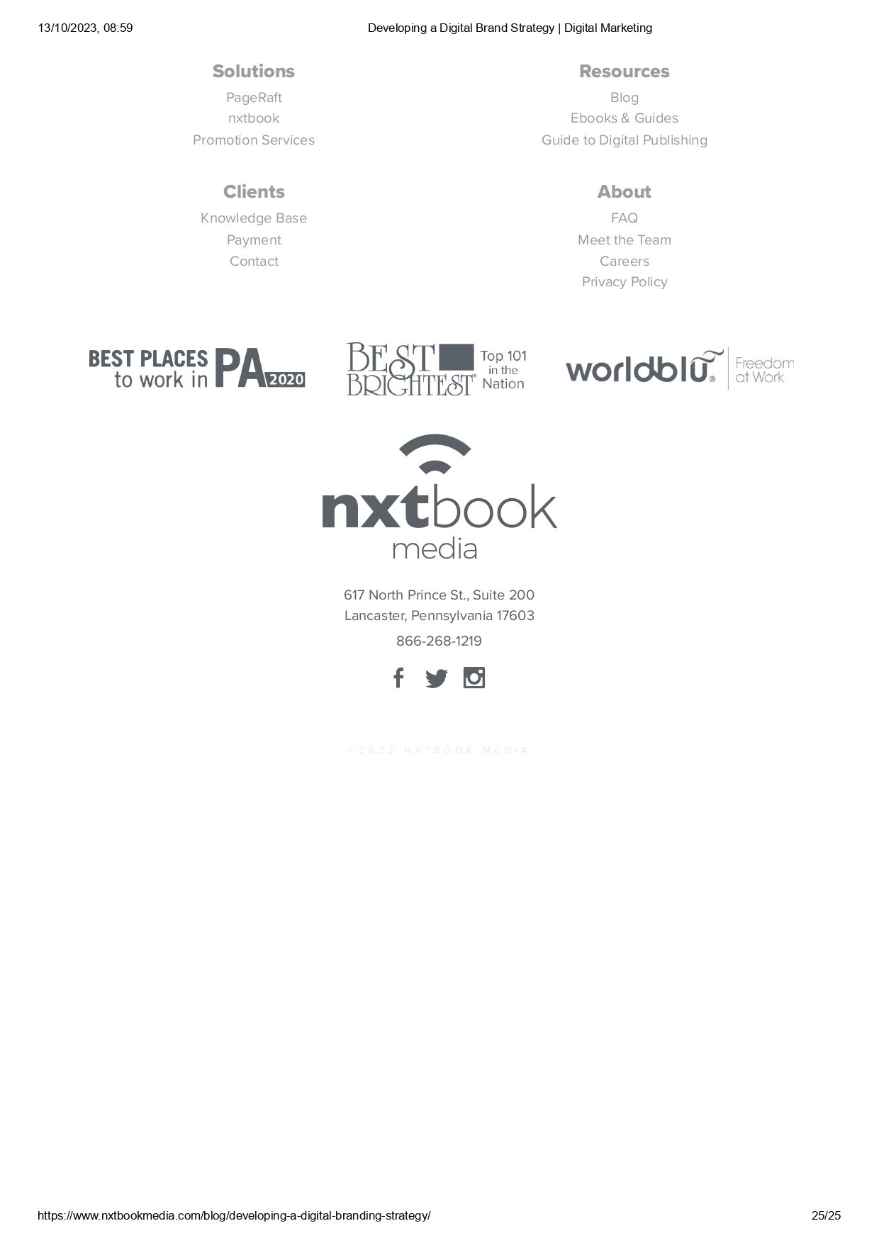 Anonymous-Developing and Sustaining a Digital Branding Strategy-Title