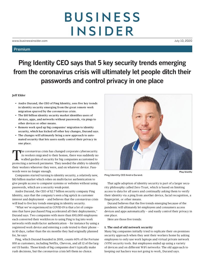 5 Emerging Identity Security Trends