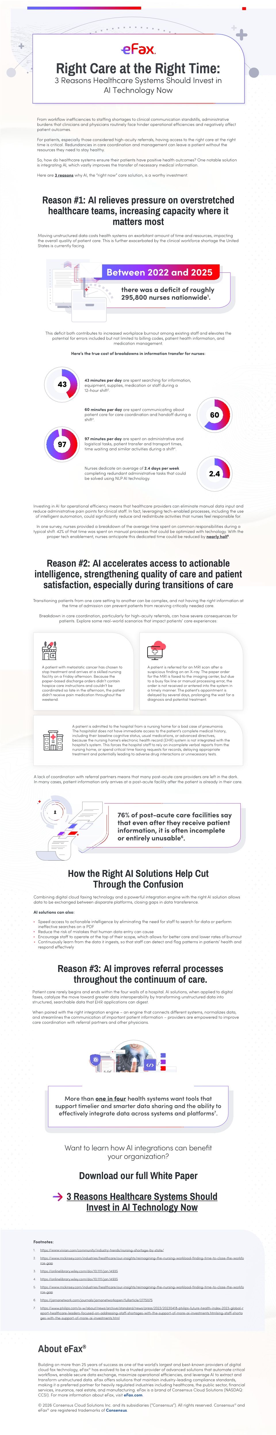 Right Care at the Right Time: 3 Reasons Healthcare Systems Should Invest in AI Technology Now