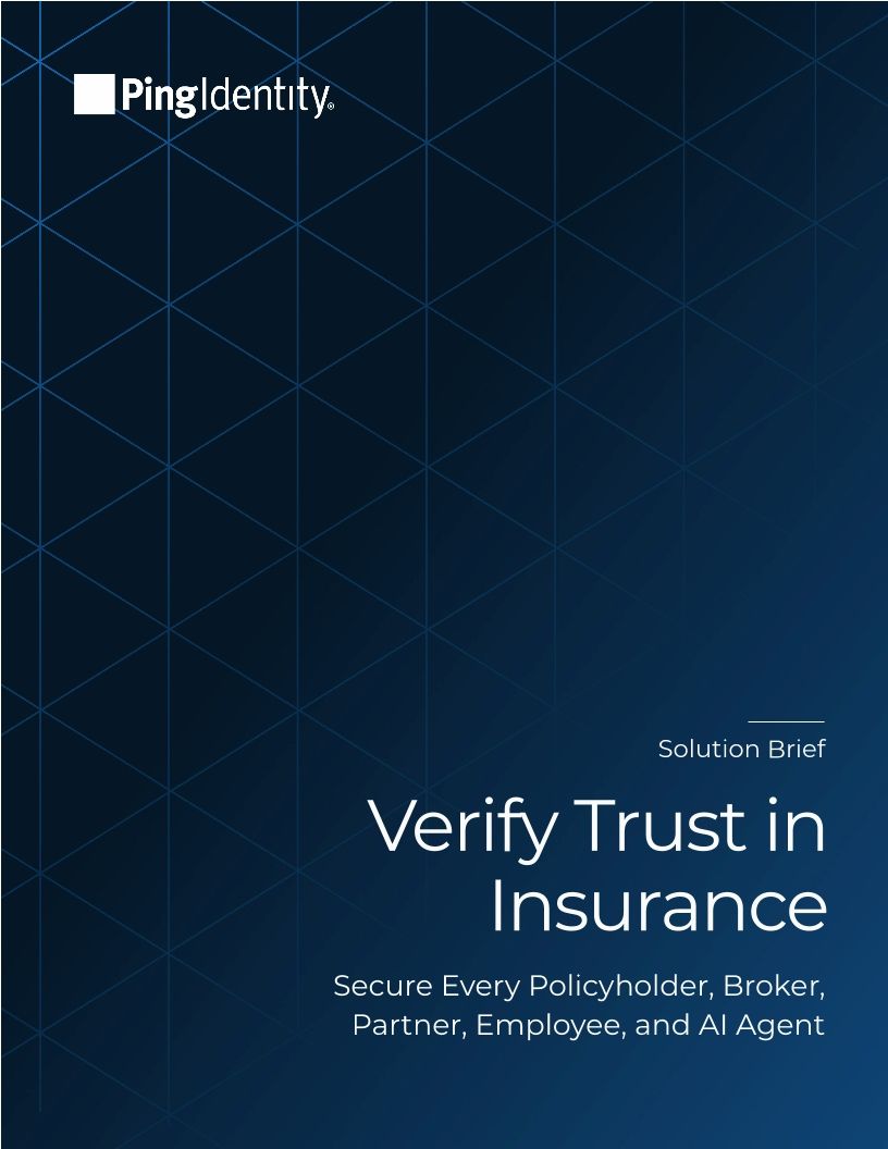 Verify Trust in Insurance