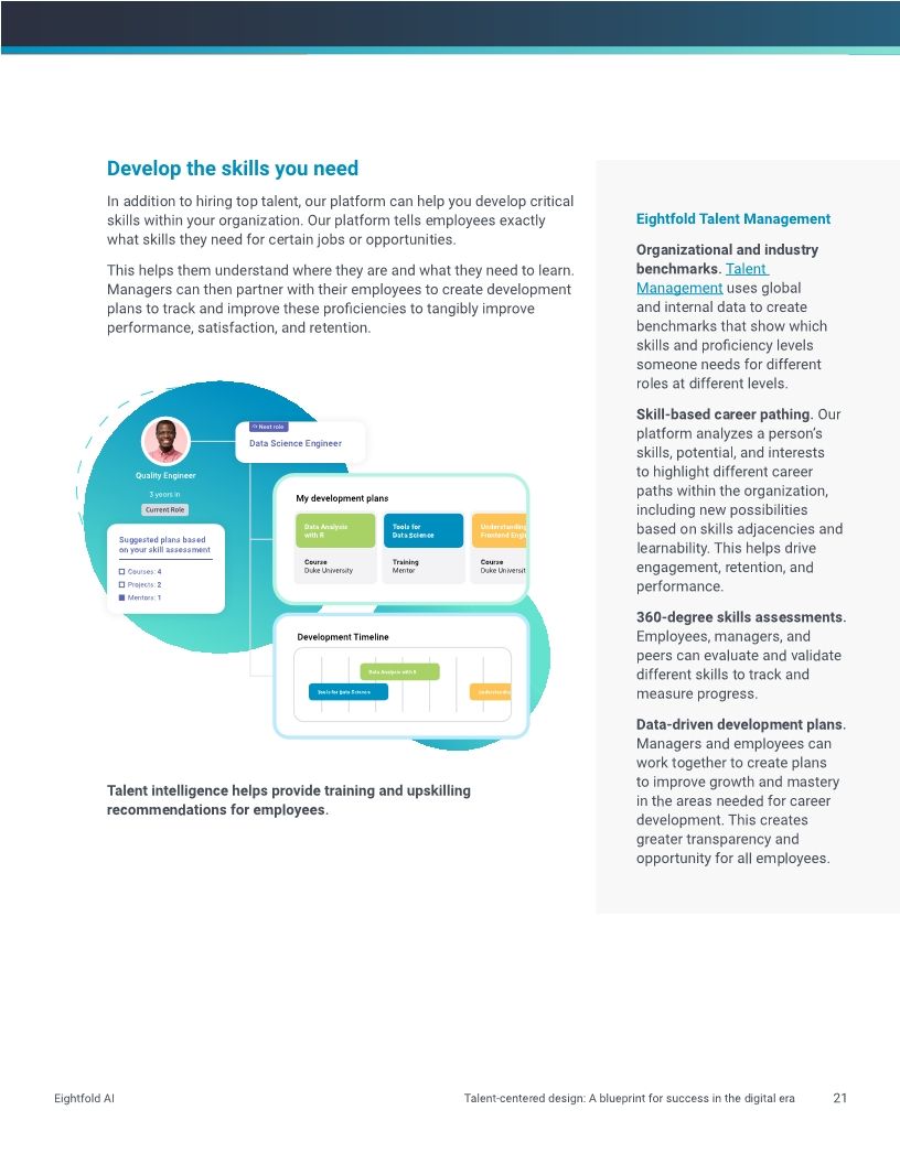 Talent-centered design: A blueprint for success in the digital era