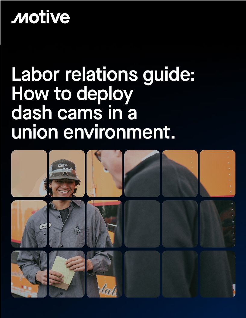 Driver Facing DC_Labor Relations Guide
