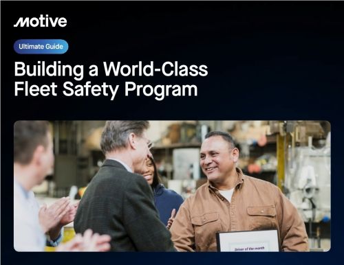 Ultimate guide to building a world-class fleet safety program