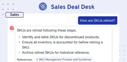 AI Copilot for Sales Deal Desk