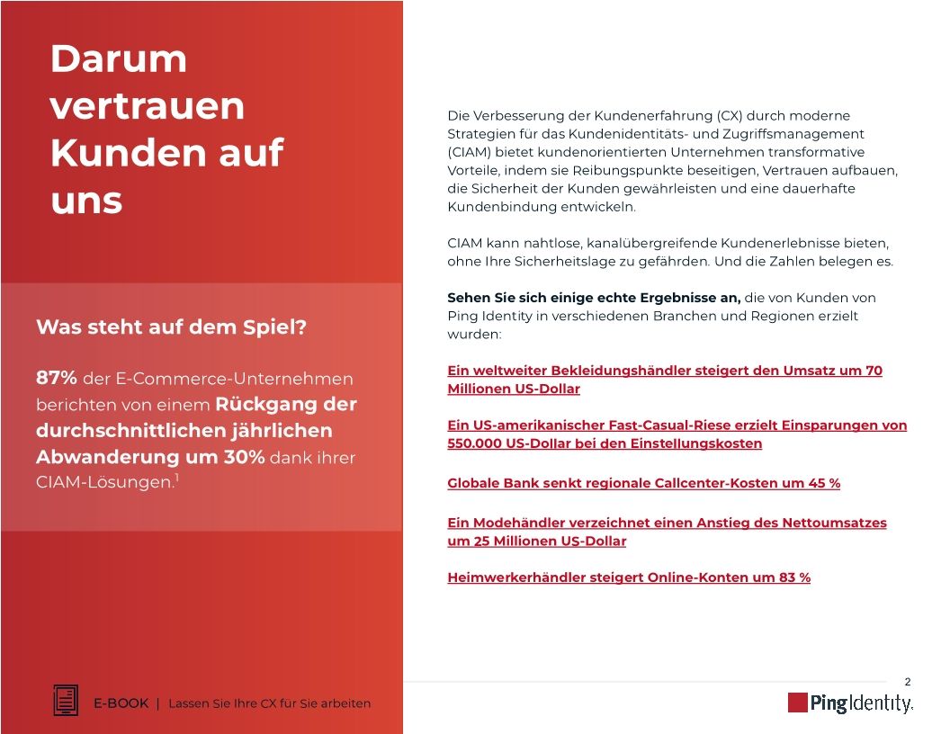 Lassen Sie Ihre CX f&uuml;r sich arbeiten