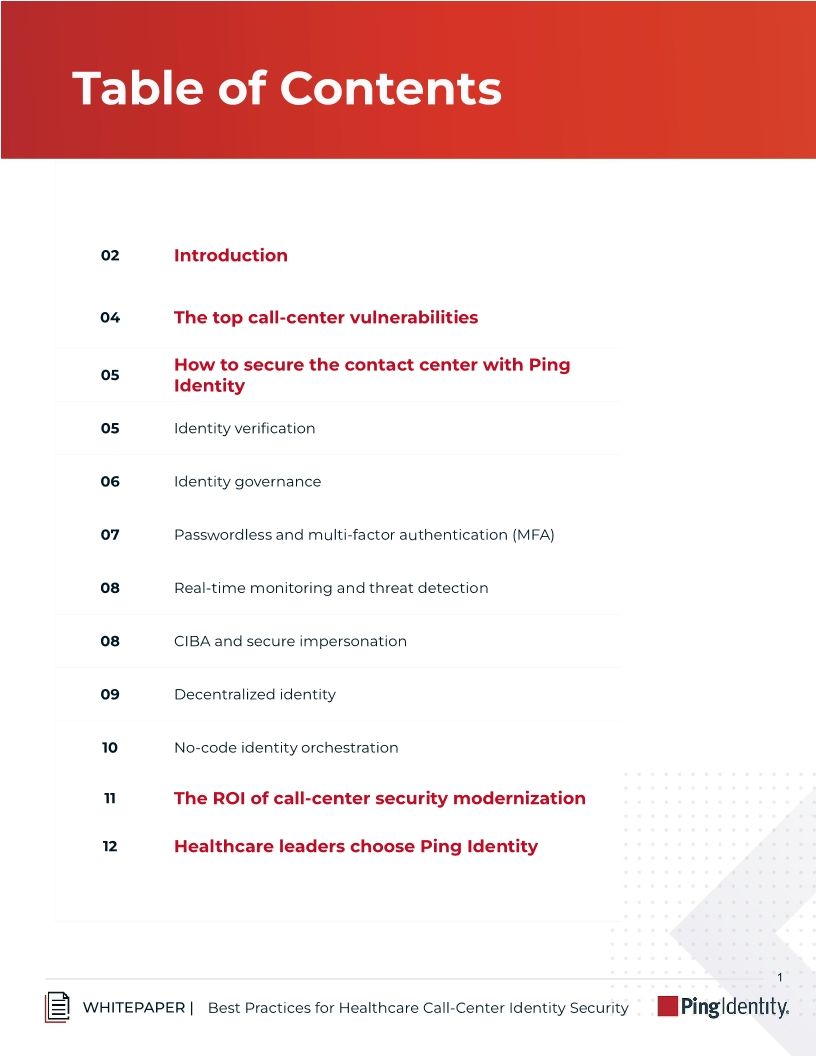 Best Practices for Healthcare Call Center Identity Security