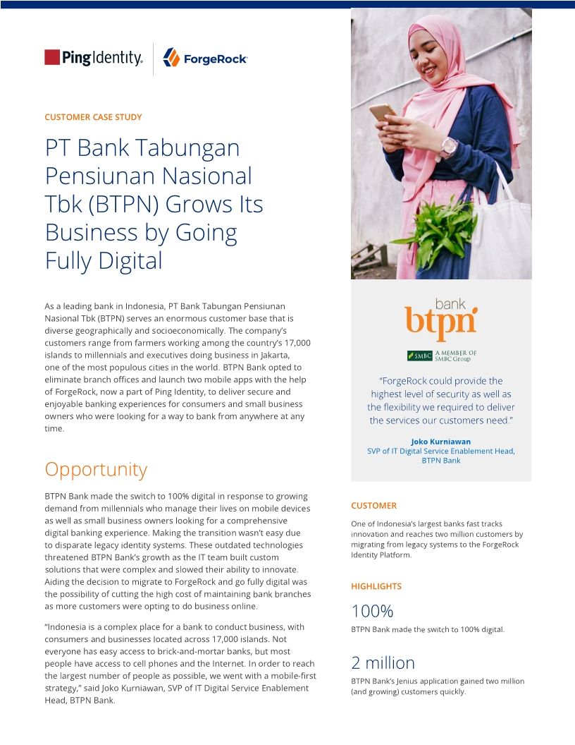 BTPN Bank Customer Success Story
