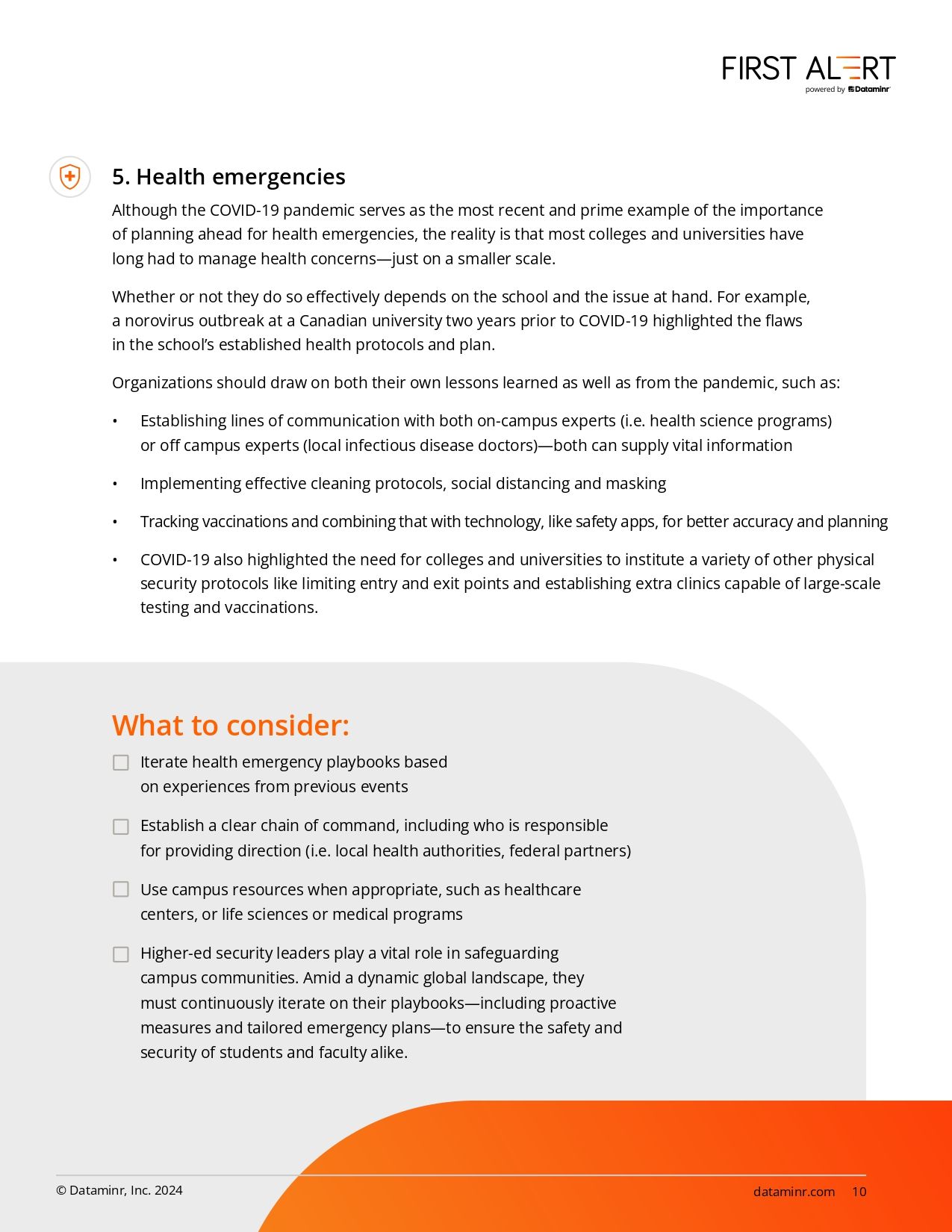 Security and Safety Playbook for Higher Education Security Leaders
