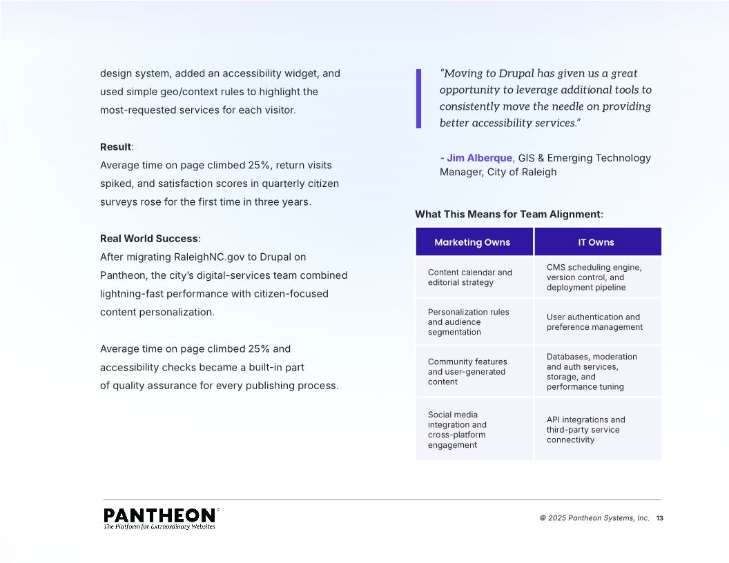 The Five Jobs of the Modern Web