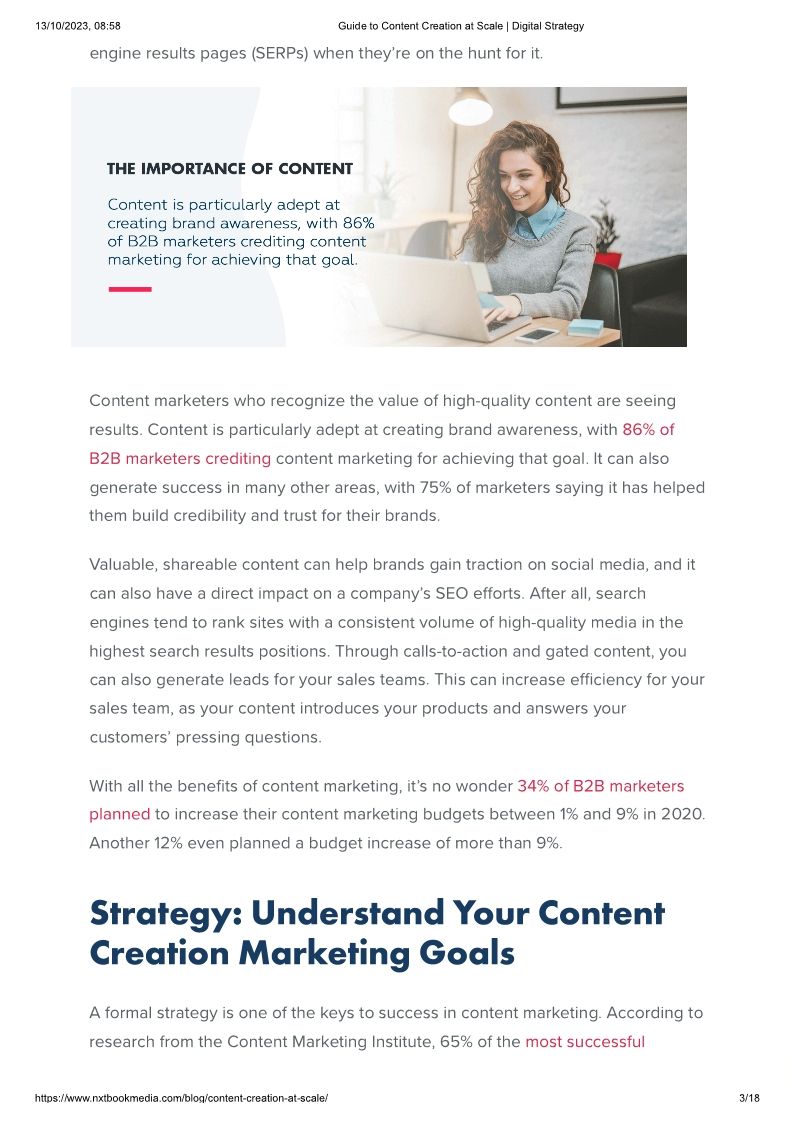 Content Creation at Scale