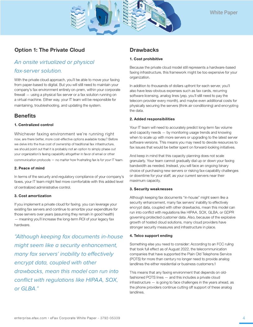 Enterprise Faxing Technologies: A Critical Review of Your Three Cloud-based Options