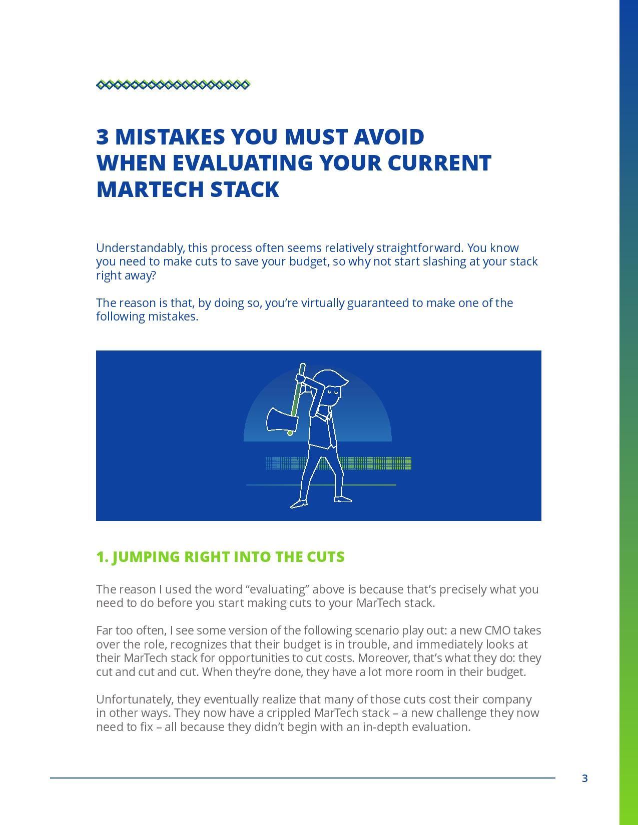 How to Make Strategic Cuts to a Bloated MarTech Stack