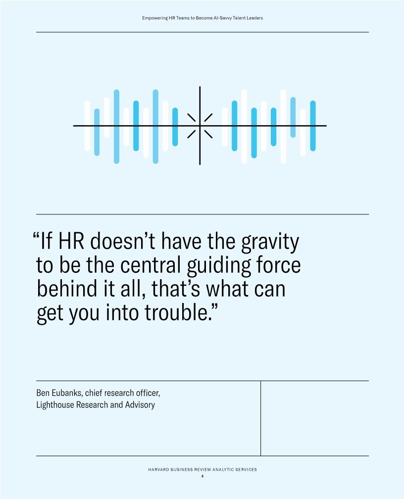Empowering HR teams to become AI-savvy talent leaders