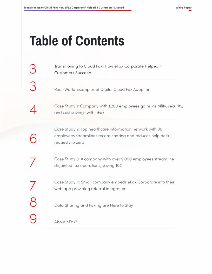 Transitioning to Cloud Fax: How eFax Helped 4 Customers Succeed