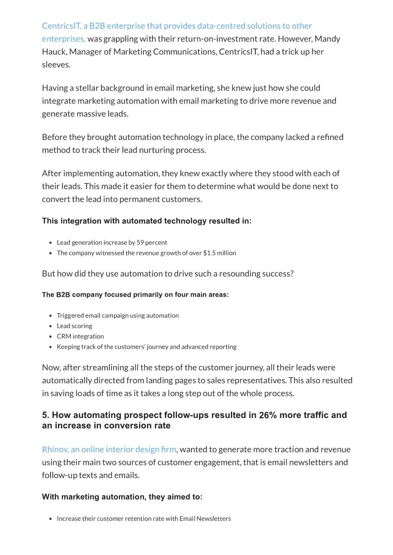 5 B2B Marketing Automation Case Study - External