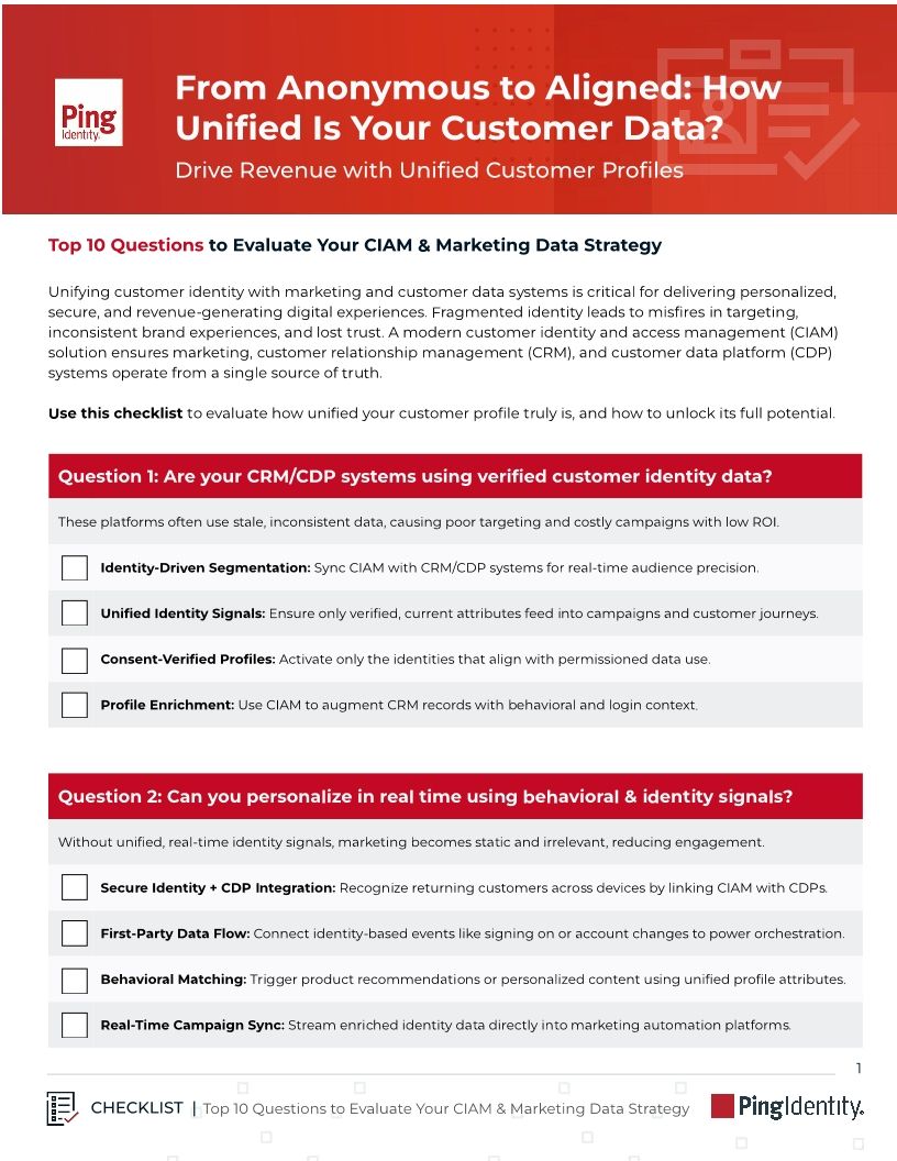 From Anonymous to Aligned: How Unified Is Your Customer Data?