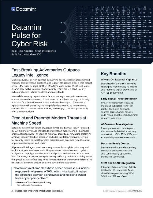 Real-Time Agentic Threat Intelligence Built for the Modern SOC
