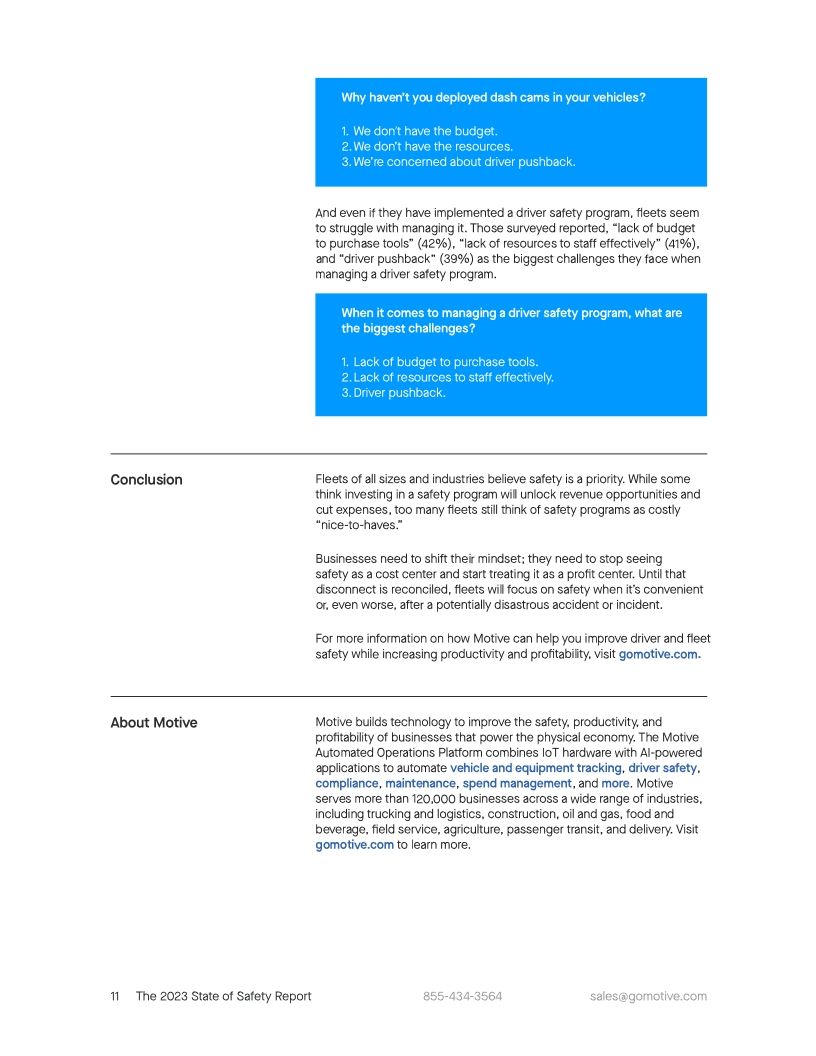 2023 State of Safety Report