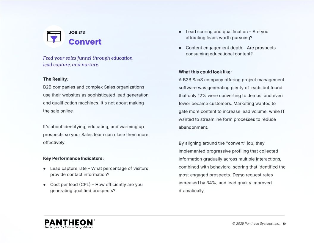 The Five Jobs of the Modern Web