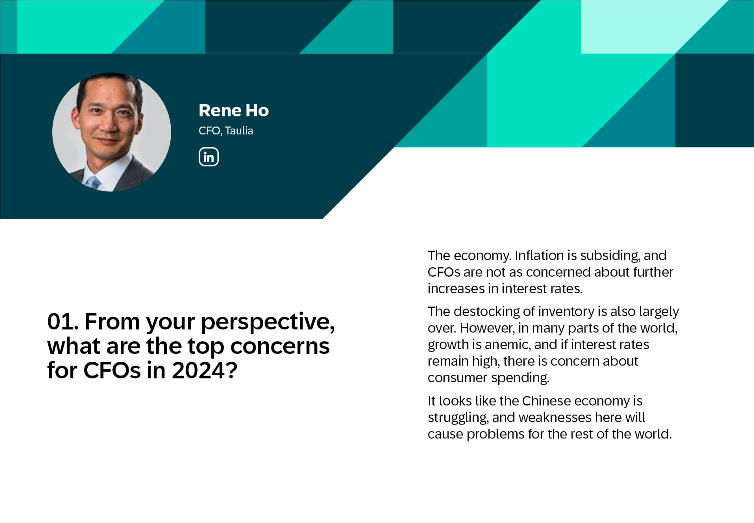 CFO Perspectives: Unlocking Insights Through Conversation