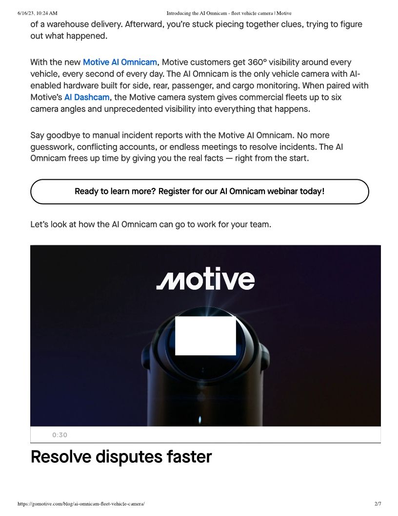 Introducing the AI Omnicam Blog