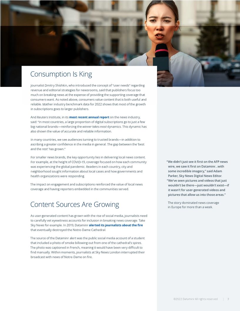 The Impact of Live Journalism on Media Revenue Strategy