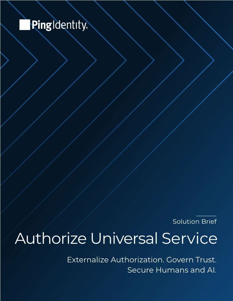 Authorize Universal Service