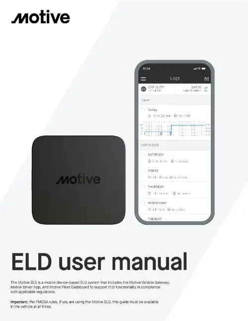 ELD User Guide