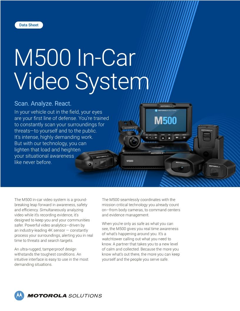M500 - Datasheet