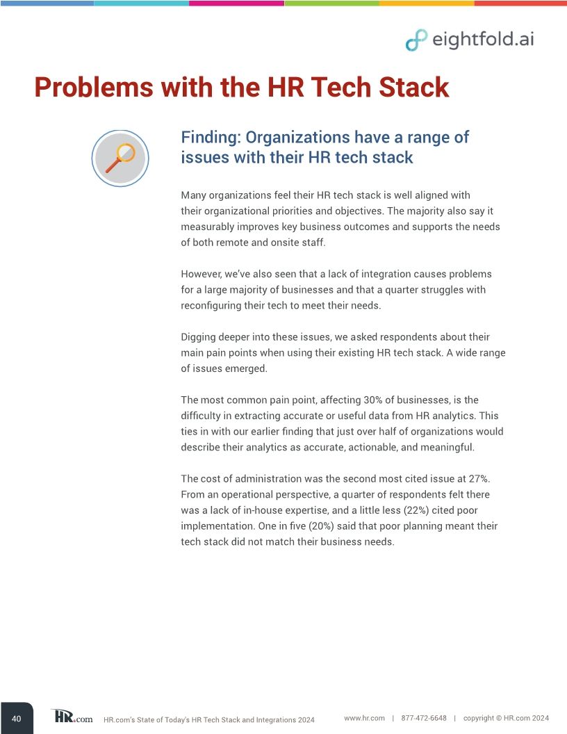 HR.com’s state of today’s HR tech stack and integrations