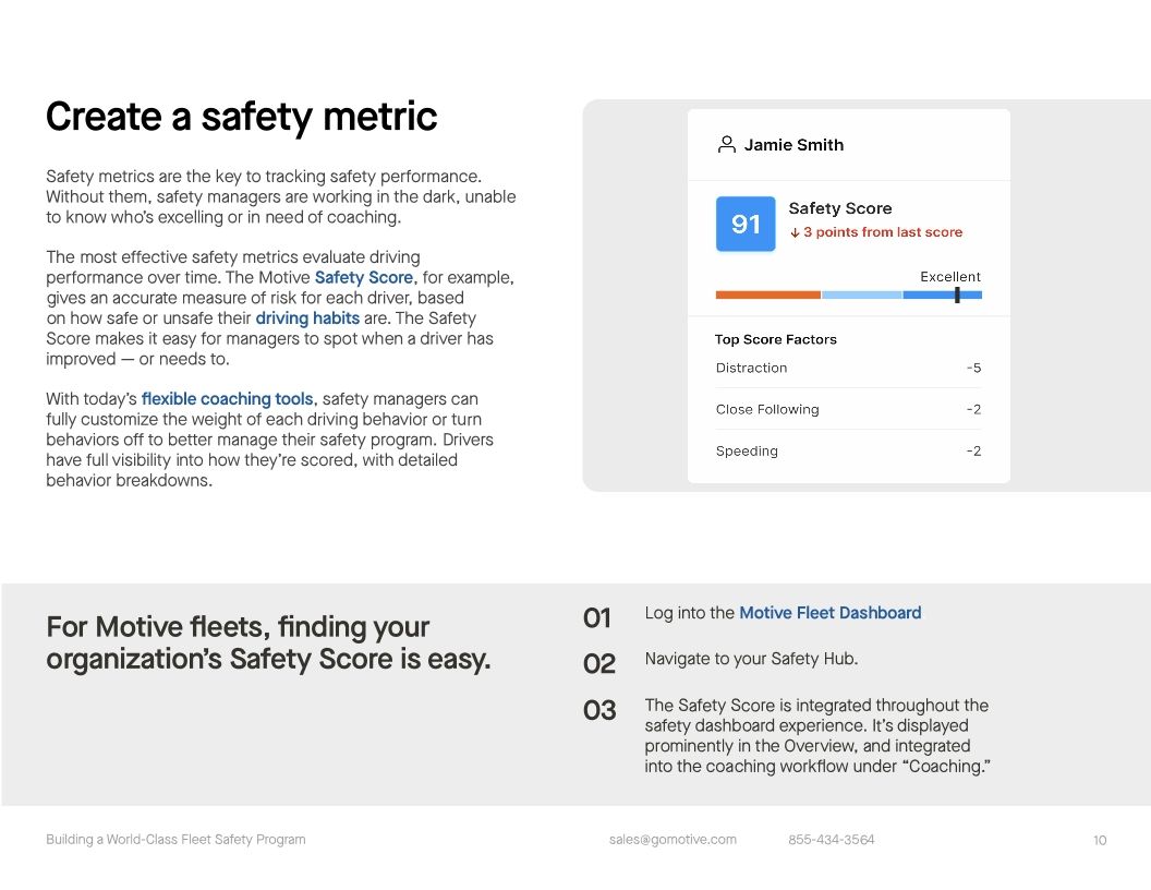 Ultimate guide to building a world-class fleet safety program