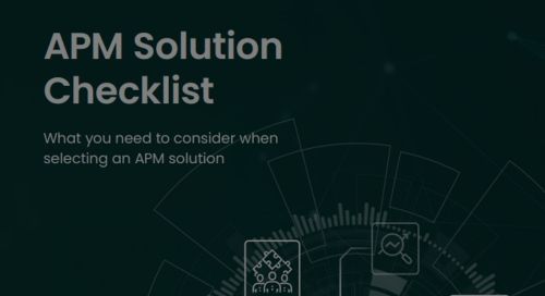 APM Solution Checklist
