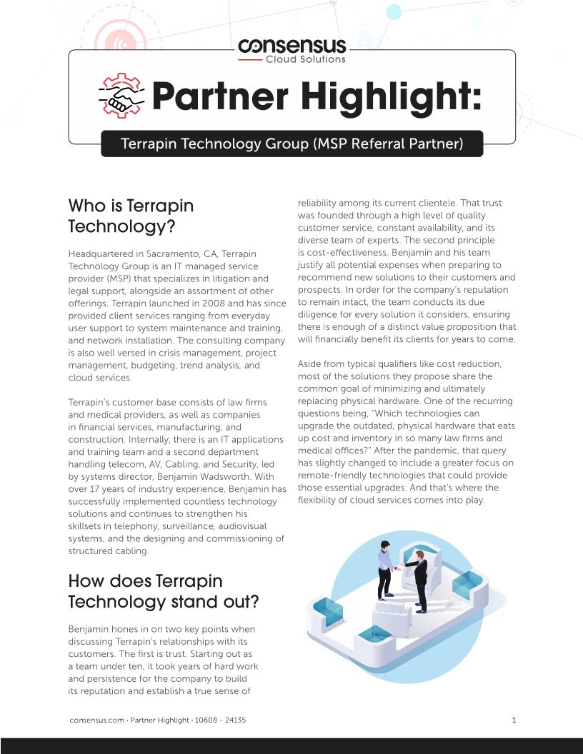Partner Highlight: Terrapin Technology Group & eFax Corporate®