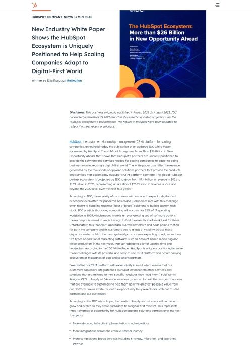 hubspot-ecosystem-white-paper - External Html
