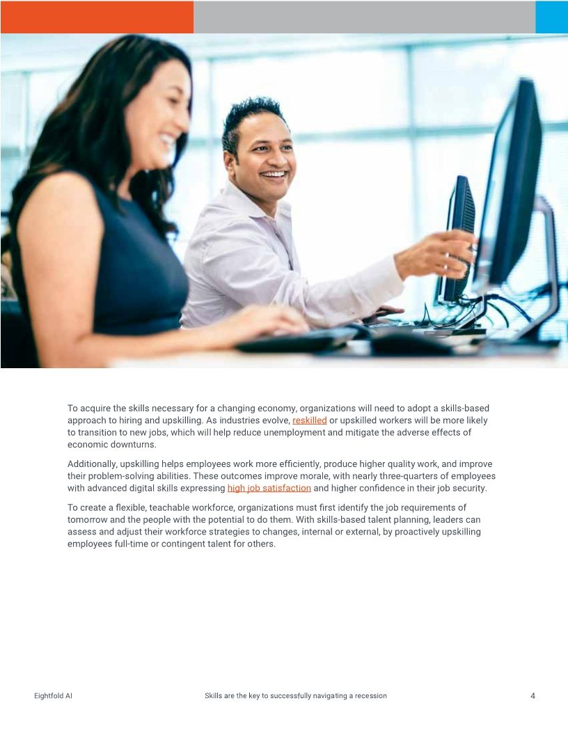 Skills are the key to successfully navigating a recession