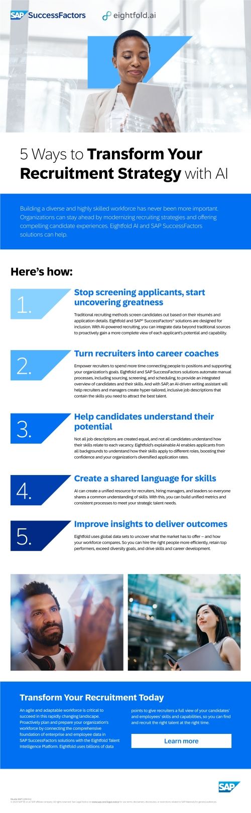 5 ways to transform your recruitment strategy with AI