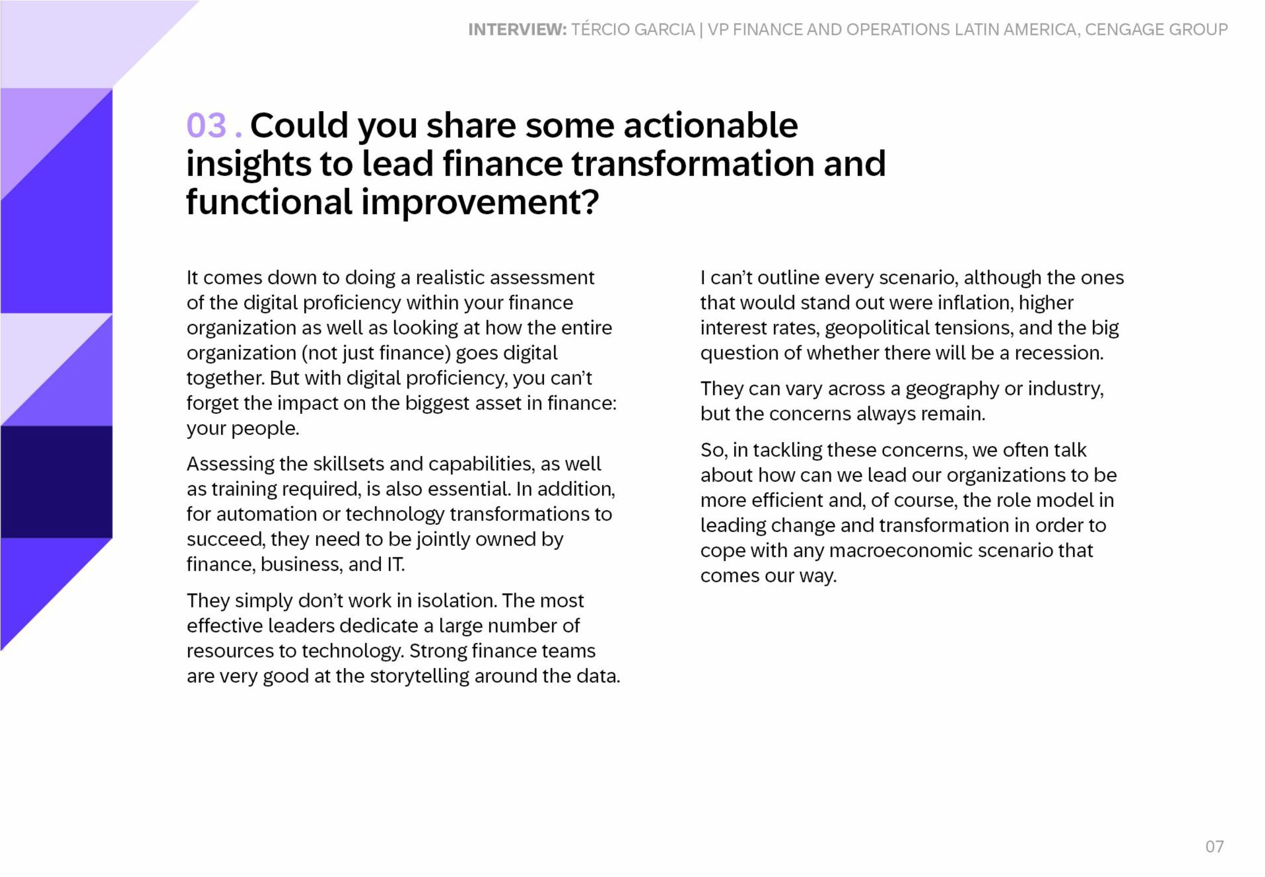 CFOs beyond figures: Steering business into the future