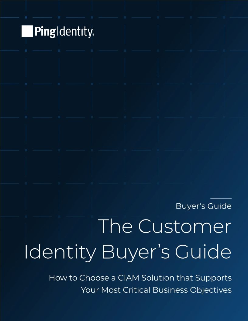 The Customer Identity Buyer&rsquo;s Guide