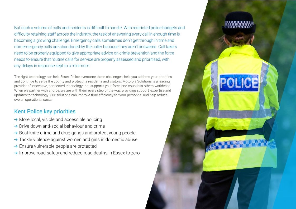 Essex Police & Motorola Solutions: Building safer communities together