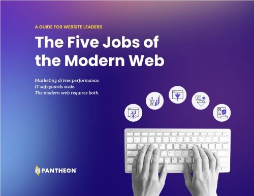 The Five Jobs of the Modern Web