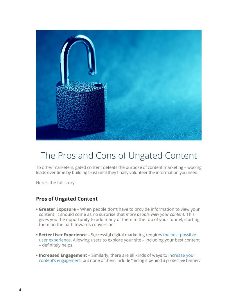 Gated vs. Ungated: The Debate is Over