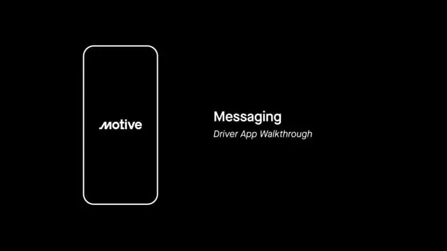 Messaging - Motive Driver App Walkthrough