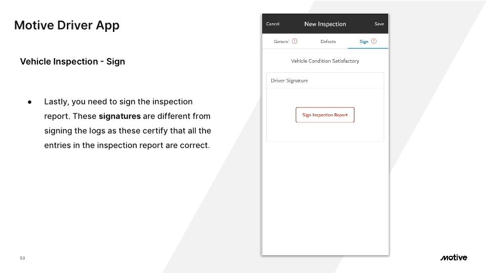 Motive Driver App - Cx Onboarding