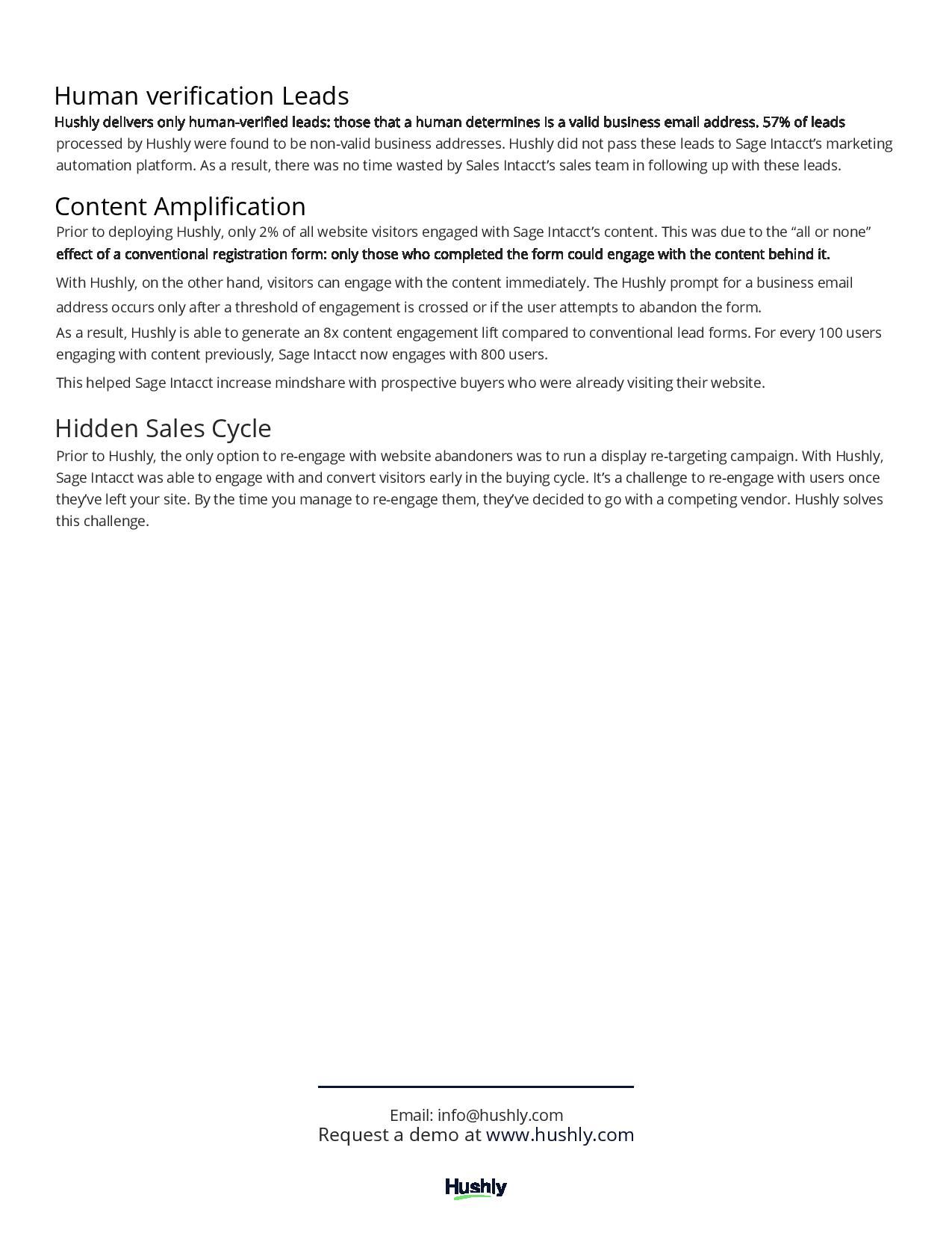 Case Study: Sage Intacct