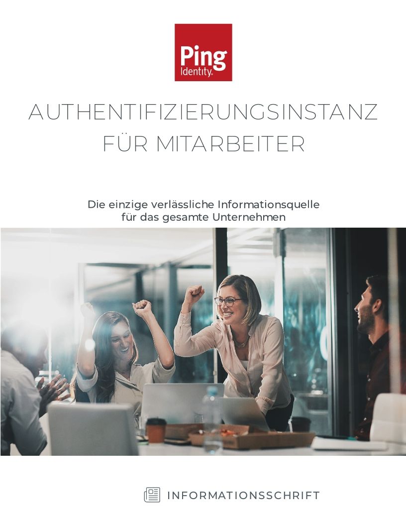 Authentifizierungsinstanz f&uuml;r Mitarbeiter