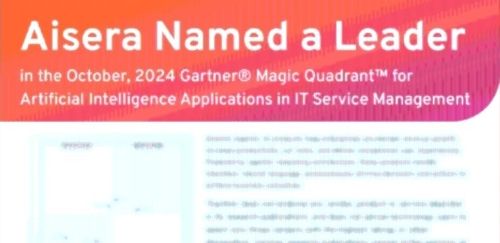 Gartner Magic Quadrant AI Applications in IT Service Management 2024