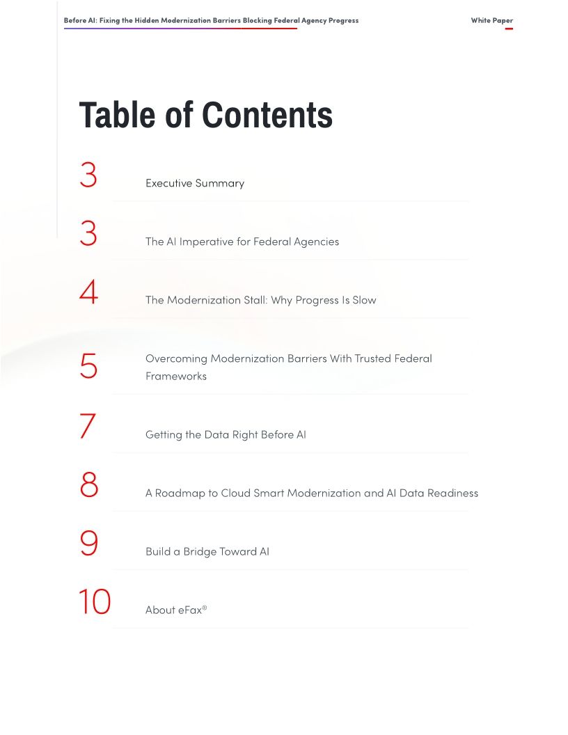 Before AI: Fixing the Hidden Modernization Barriers Blocking Federal Agency Progress